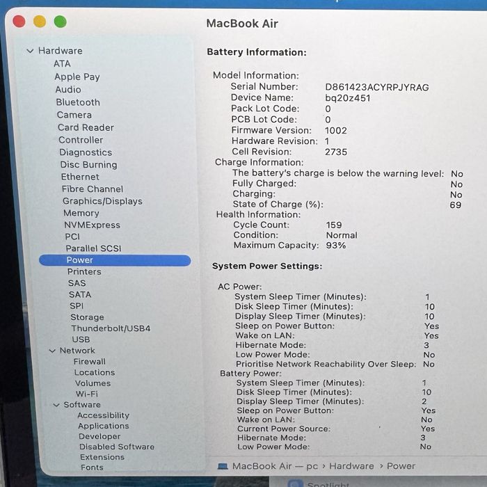 MacBook Air 13 M1 16/256gb Space Gray — миниатюра 5