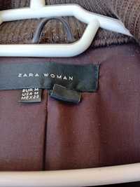 Vând geacă de damă,din piele naturală,marca Zara