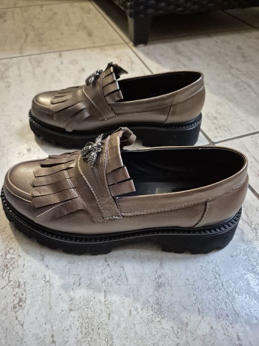 Pantofi piele 38 gen Musette