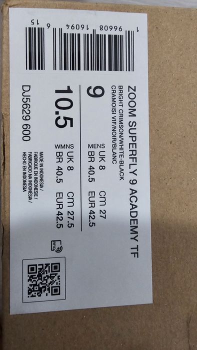 Ghete fotbal sintetic NOI Nike Zoom Superfly 9 Academy marimea 42,5