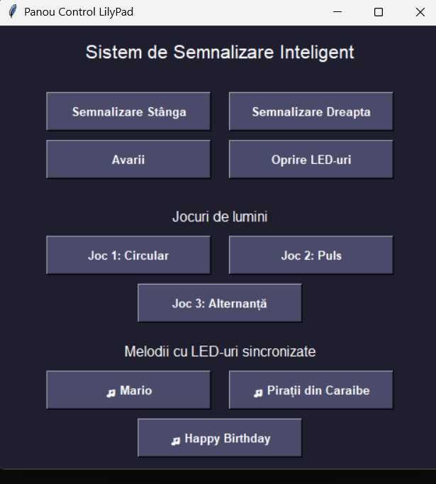 Proiect Licenta Arduino LilyPad | Sistem de semnalizare in haine