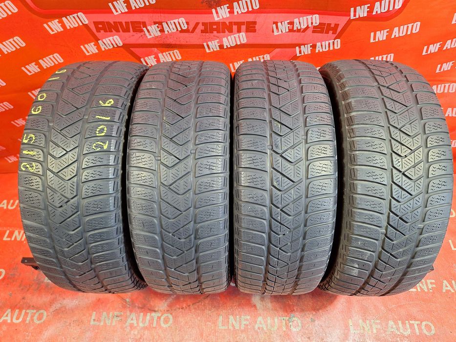 Anvelope de IARNA - 215/60/16 - PIRELLI - 5.35 MM - DOT 2016 !