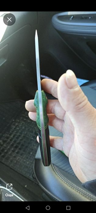 Ръчно кован нож за ценители