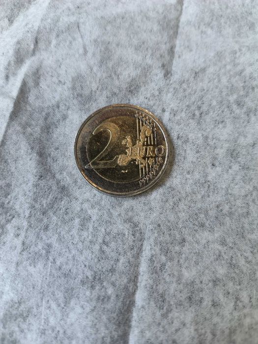 Рядка монета 2 евро