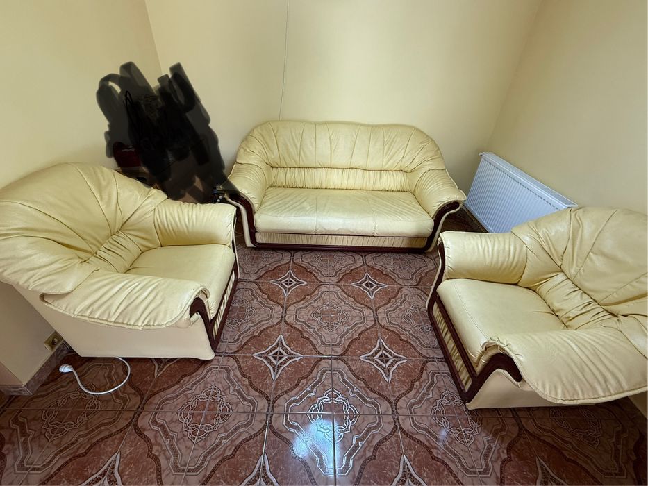 Canapea extensibila + fotolii