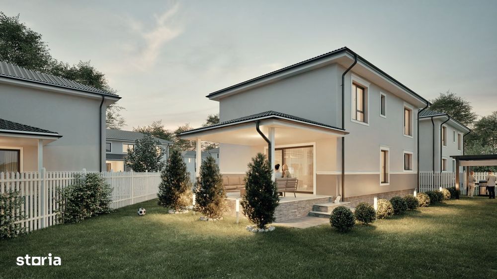 Casă individuală, gradina spatioasa, design modern, Direct dezvoltator