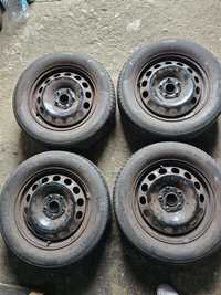 4 jante 5x112 cu anvelope vara 215 60 16 Pirelli