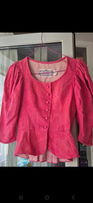 Bluza vintage matase thai