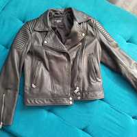 Geaca dama piele Superdry Premium Leather Biker Jacket
