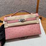 Geanta Hermes Kelly Pochette Ostrich 22