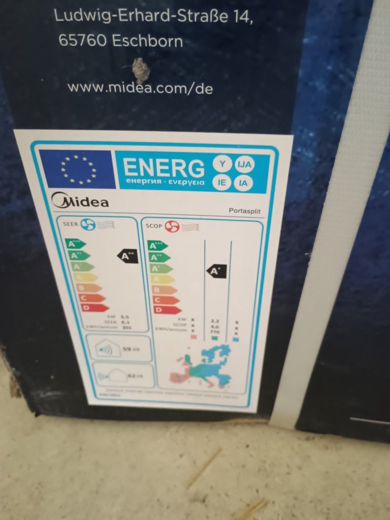 Чисто нов климатик Midea