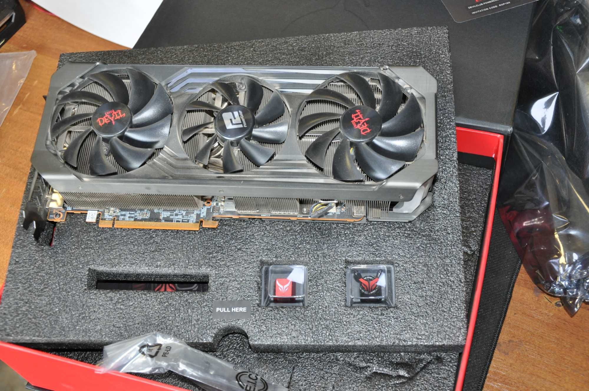 Видеокарта PowerColor Red Devil AMD Radeon RX 6800 XT 16 GB GDDR6