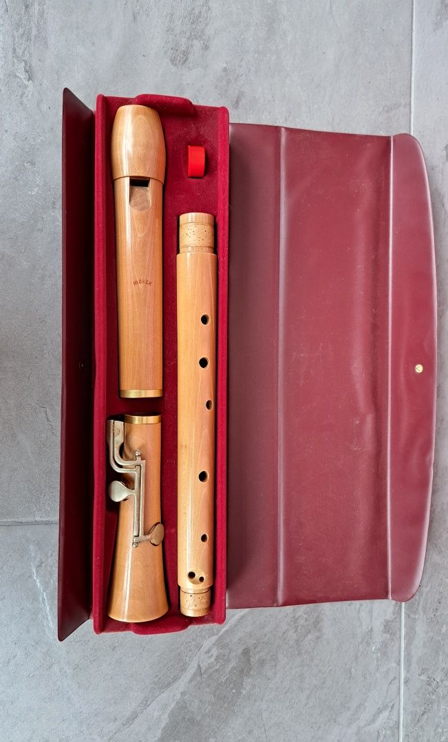 Blockflote tenor Moeck Tuju fluier recorder flaut din lemn de artar