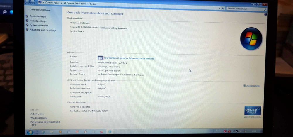laptop Compaq Presario CQ56