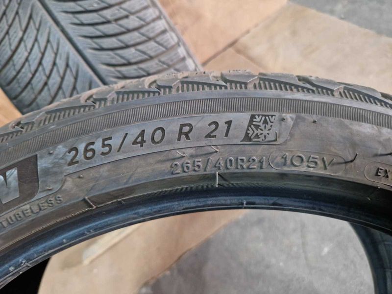 2 Michelin R21 265/40
зимни гуми 
DOT3321