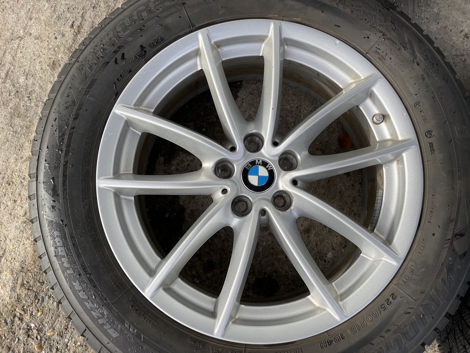 4 jante originale BMW R 18 cu anvelope de iarna Bridgestone 225/60/18