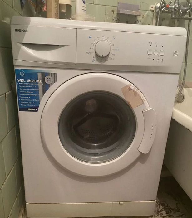 Стиральная машина Beko  15060 KB , б/у, в хорошем состоянии