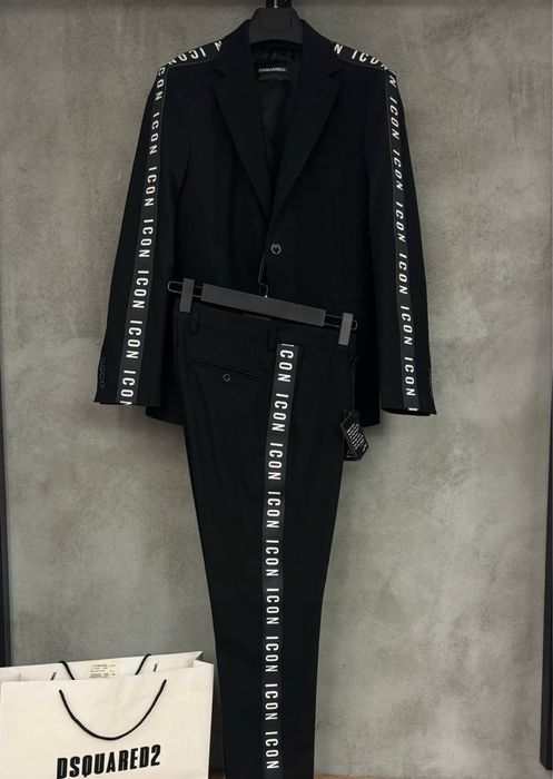 Мъжки костюм сет 2 части dsquared