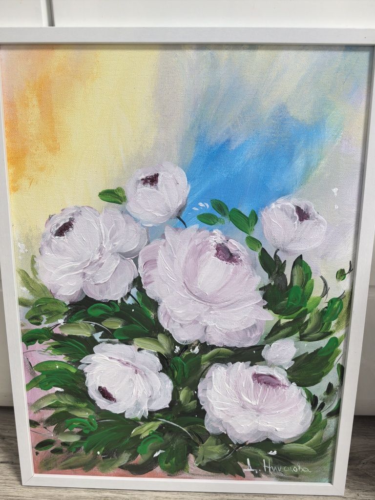 Картина, акрилни бои