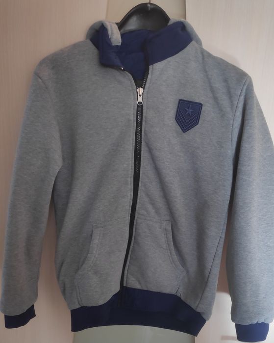 Продавам - пролетно/есенно двулицево детско яке Кай Сян 16 г.