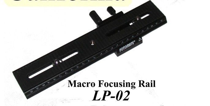 Fotomate LP-02/ LP-03 2 Way 200mm Range Macro Focus Rail Slider Tripod