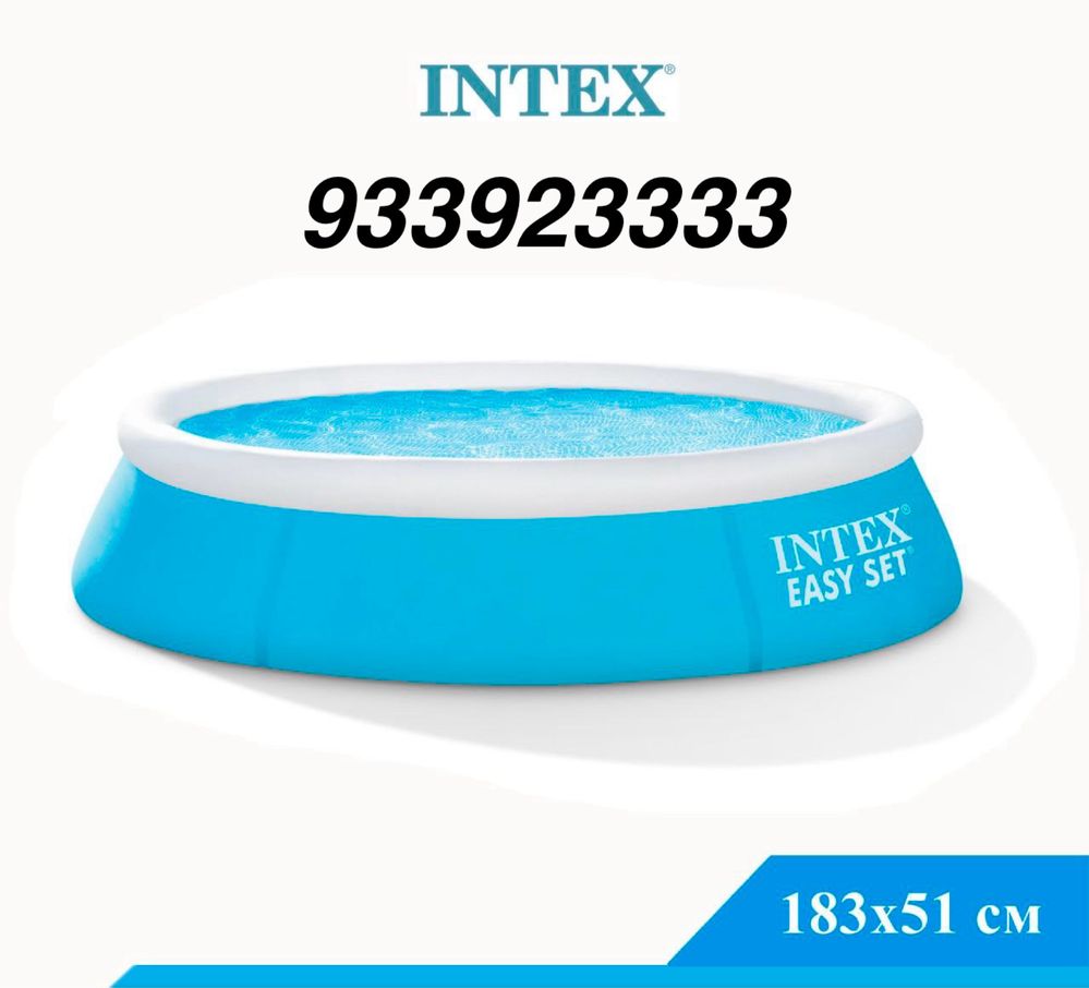 Бассейн intex надувной 1.83x51см оригинал  доставка ест