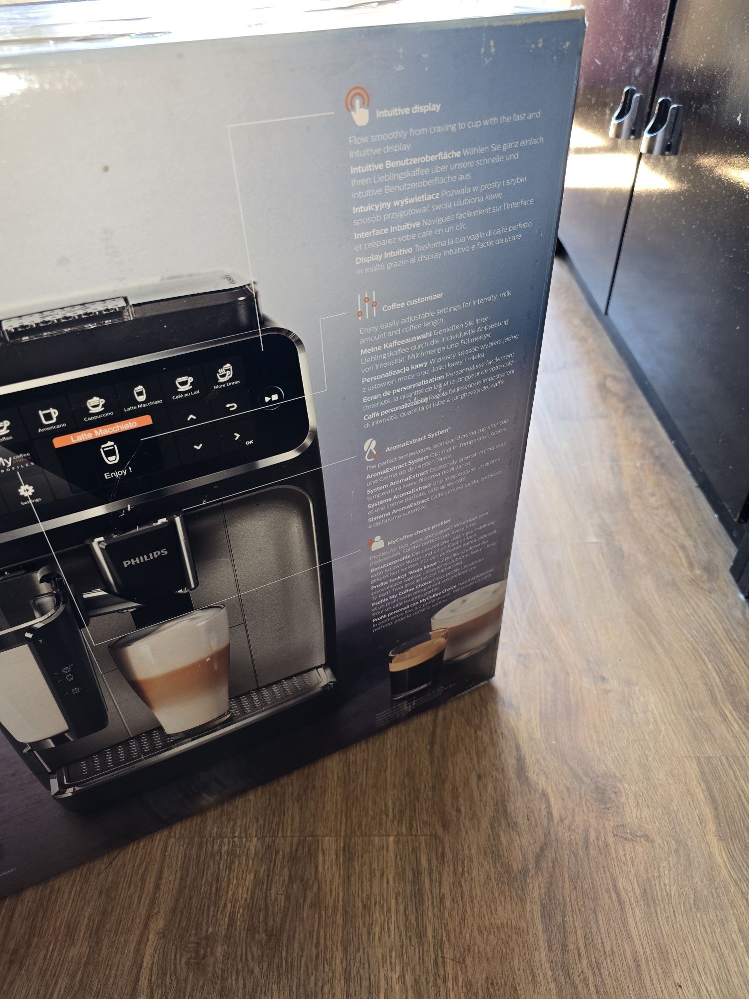 Кафеавтомат Philips Espresso with LatteGo Series 4300