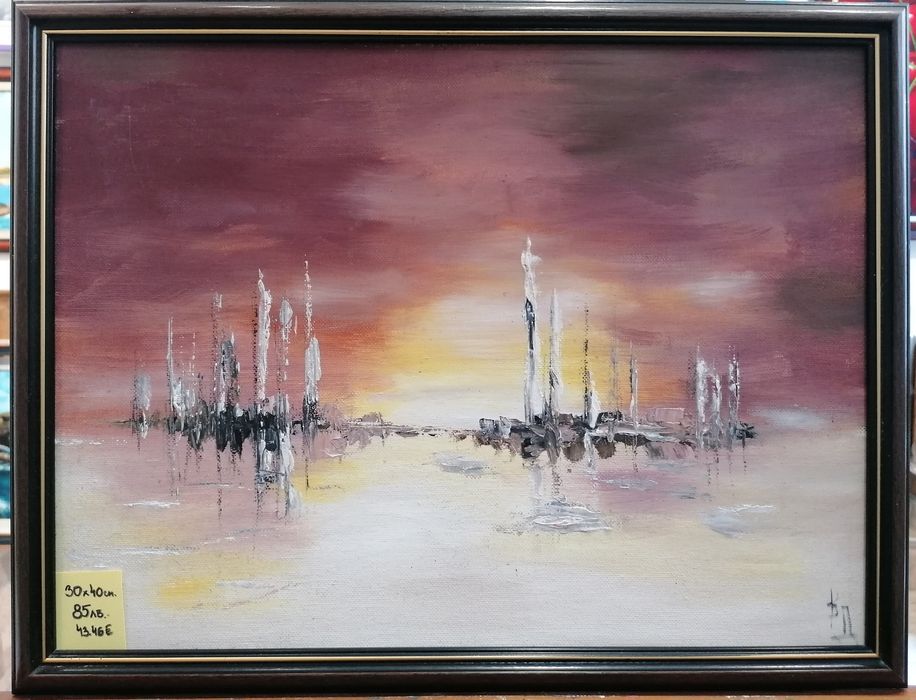 Картини с маслени бои - 6бр.