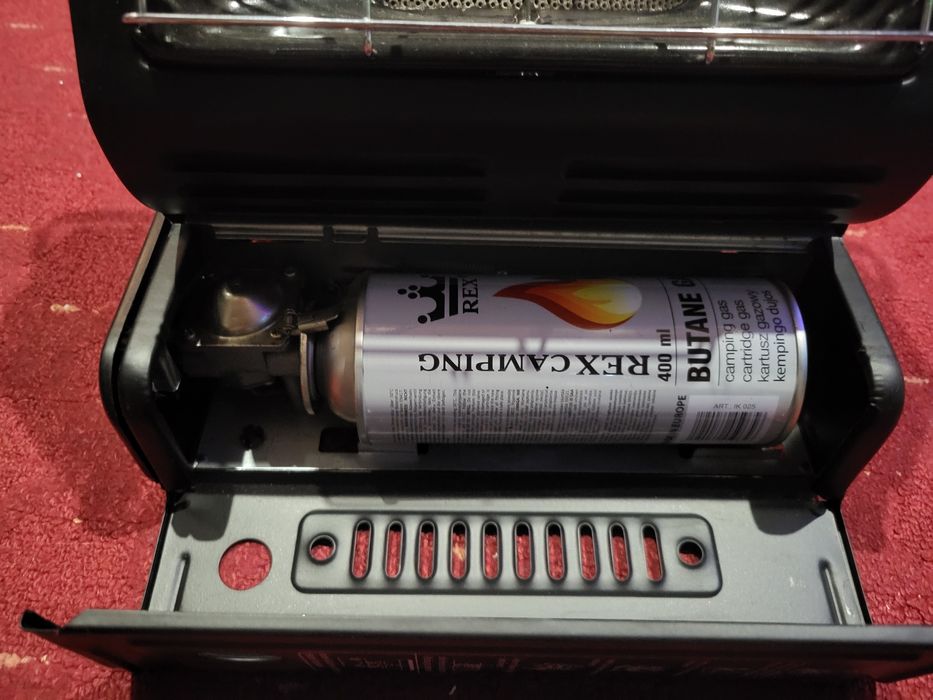 Incalzitor portabil pe gaz, camping, turism,