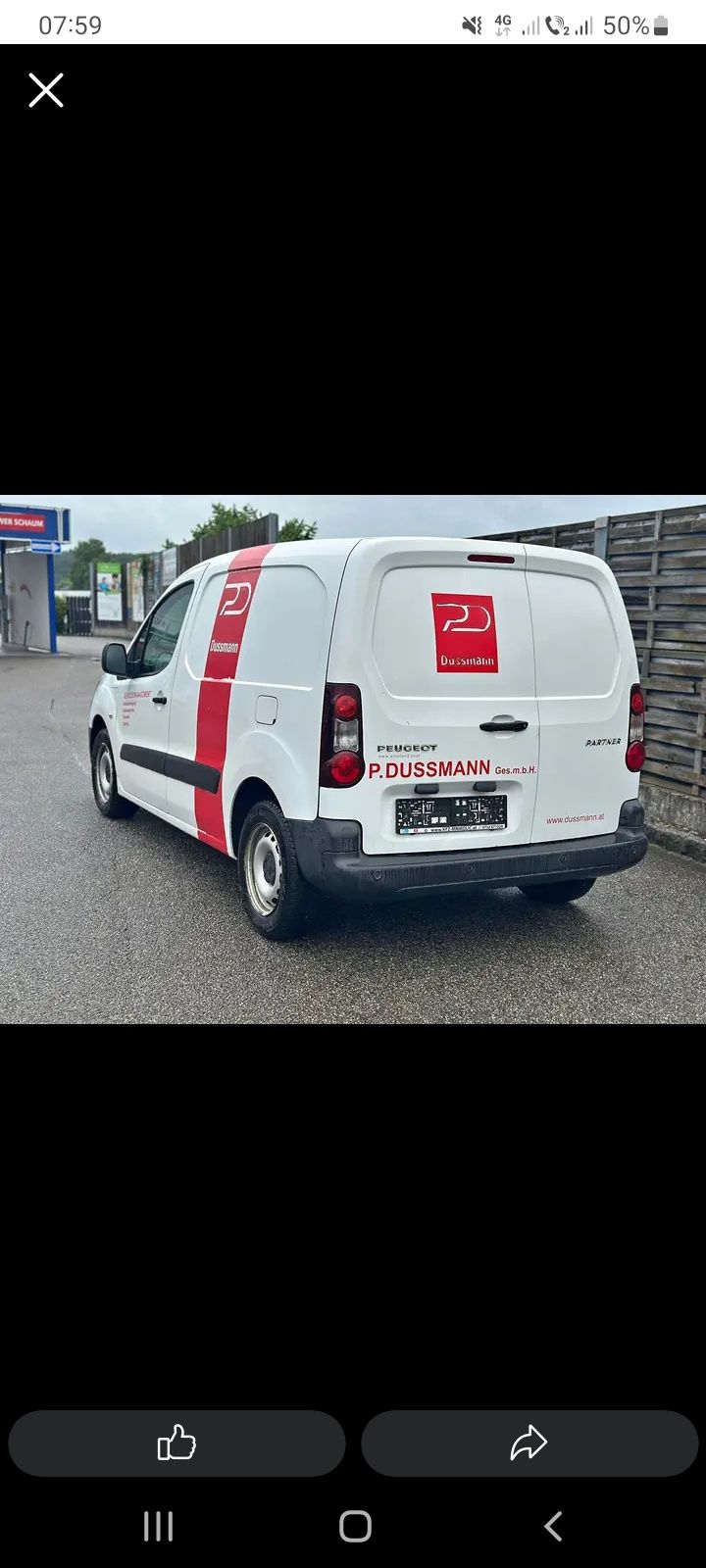 Peugeot partner 1.6 diesel an 2017