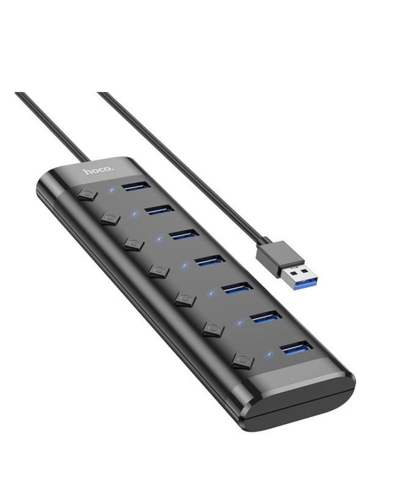 USB концентратор 7 портов 1,2м hoco hb40 ХАБ