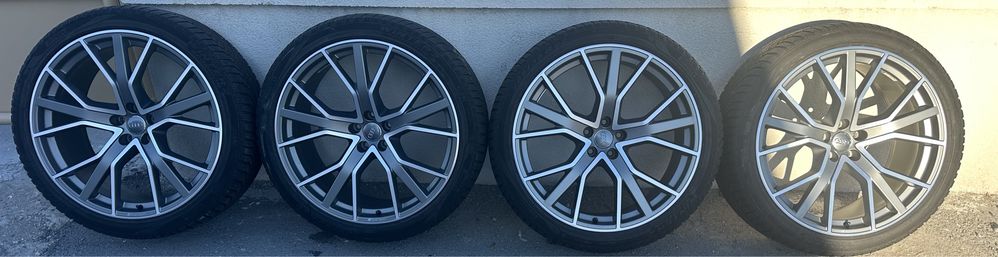 Оригинални джанти 22“ Audi Sport за Ауди Q7/SQ7 4М с зимни гуми!
