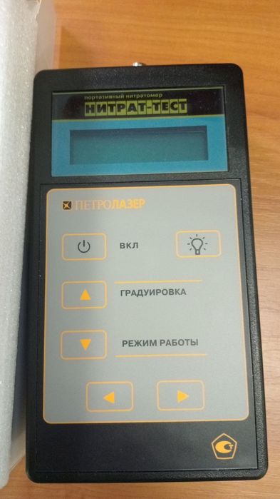 Портатив нитратомер Нитрат-Тест – озуқа, сувда нитрат ўлчаш қурилмаси.
