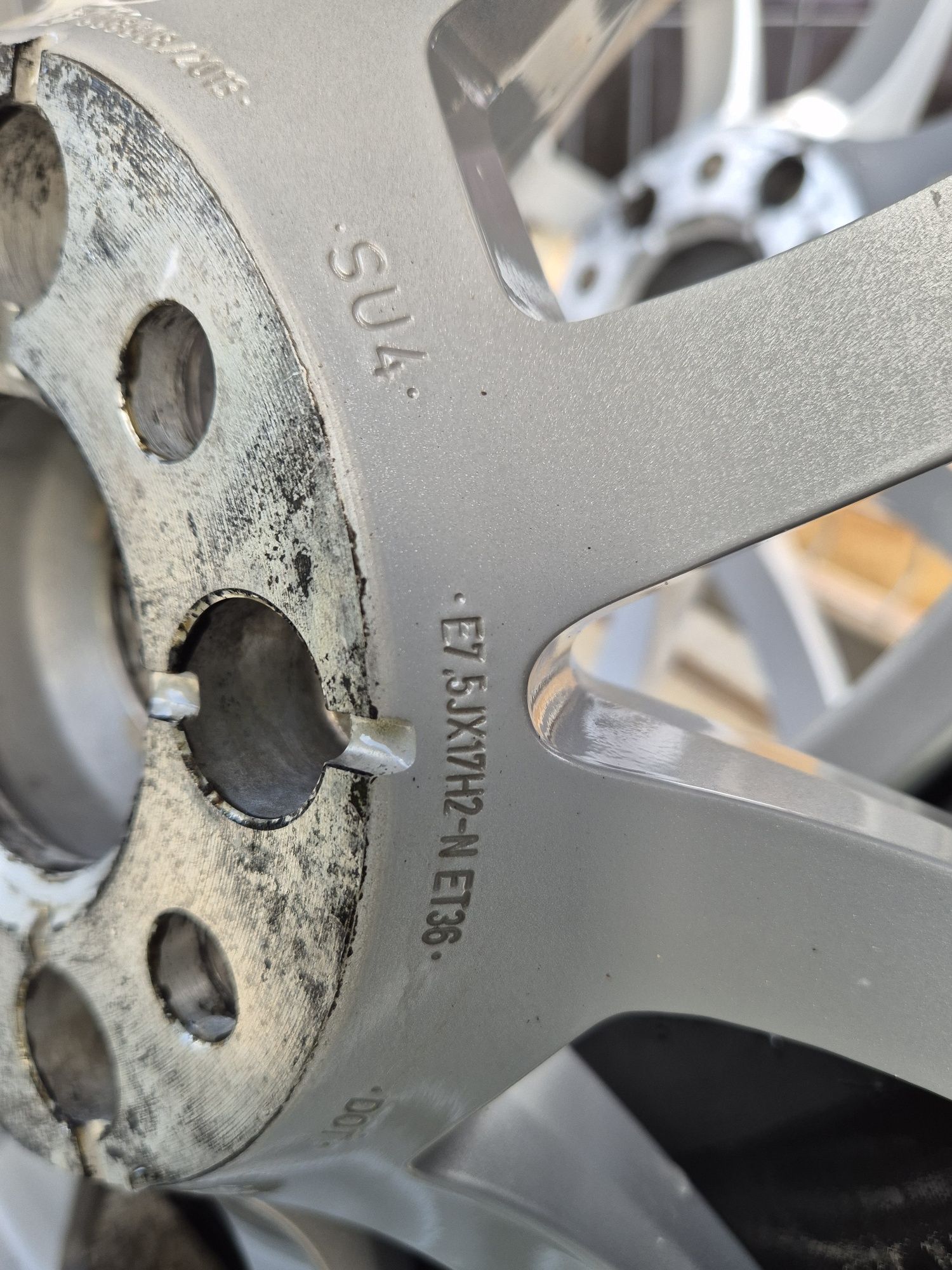 Джанти Audi 17 цола , 5х112 , 7.5j , et36 , 225/60/17 Skoda  Seat  Vw