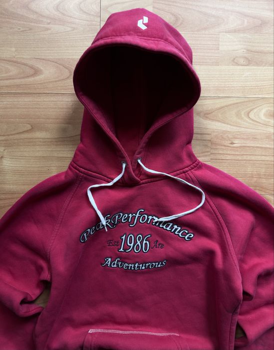 Hanorac pullover hoodie bluza sweater Peak Performance women's pink