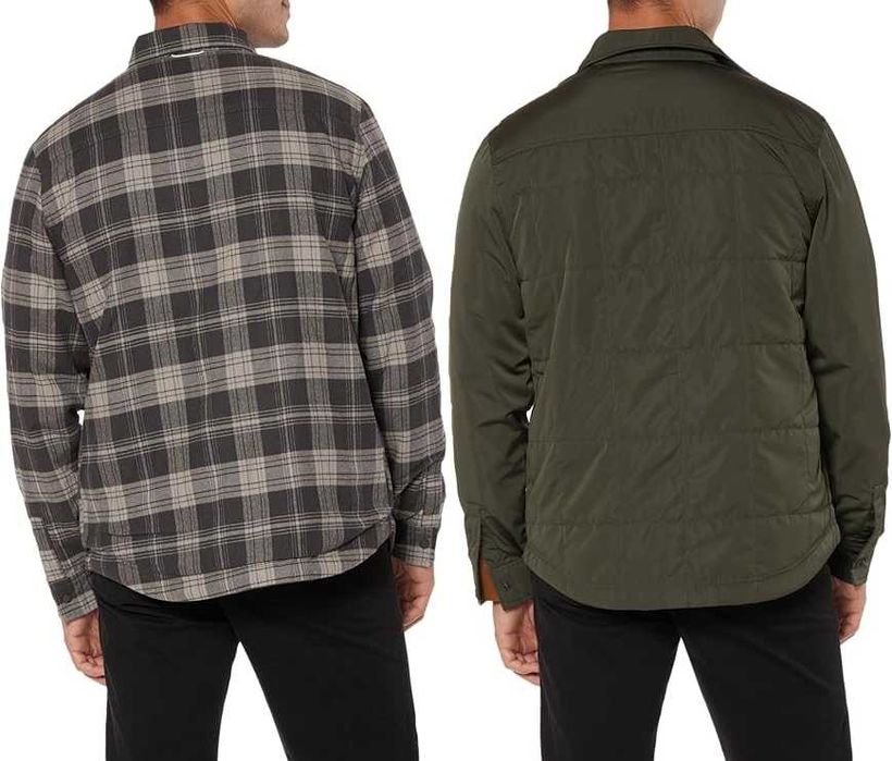 из США. Новая двухсторонняя куртка рубашка. Размер M