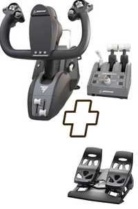 YOKE joystick setup + pedals pc/xbox