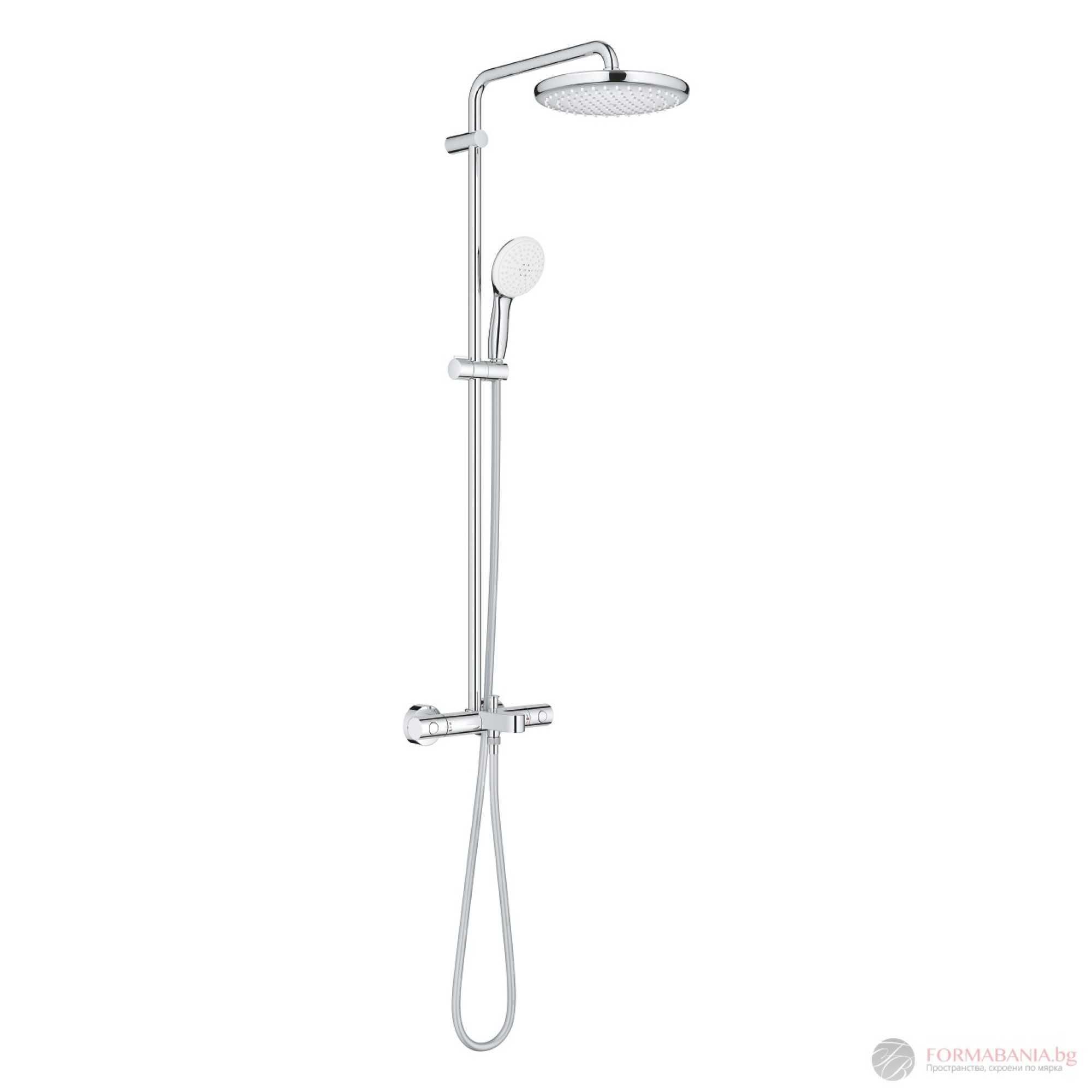Grohe Tempesta 250 Душ система с темостат за вана