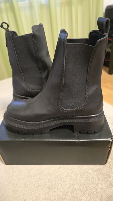 Ghete Parka femei negre