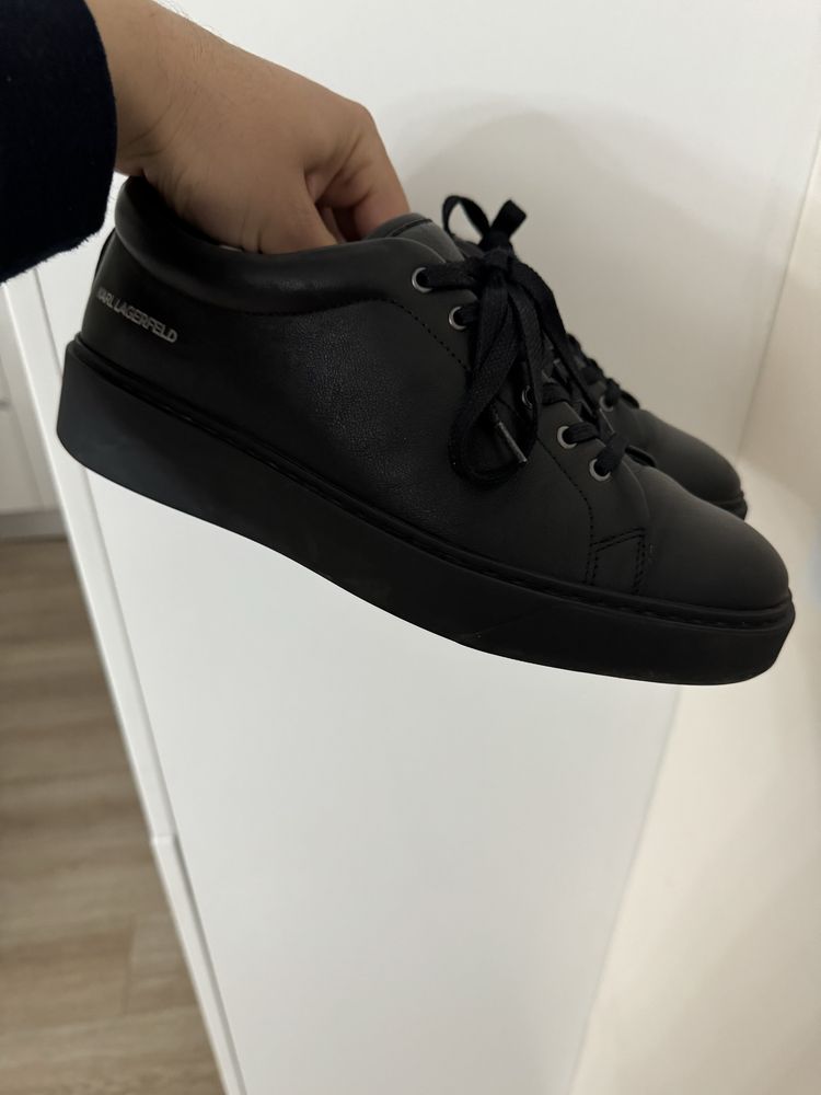 Karl Lagerfeld кожени обувки