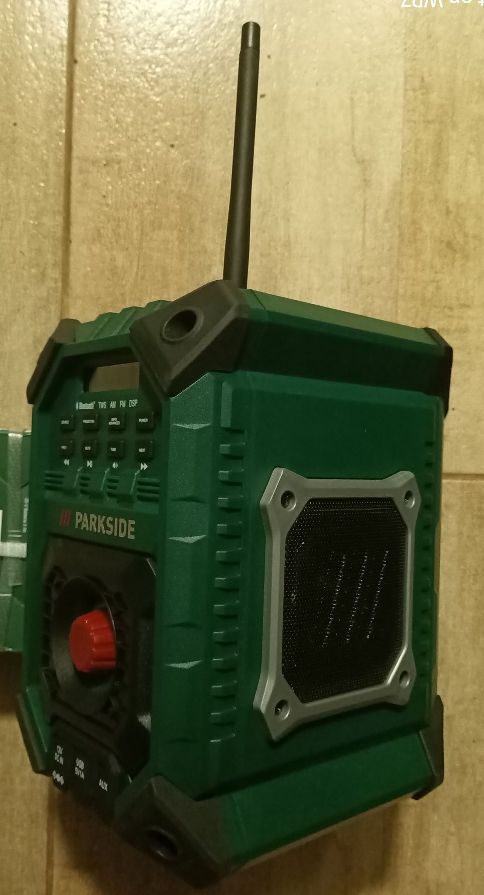 Parkside Radio baterie 12V 20V  camping santier Bluetooth USB stereo