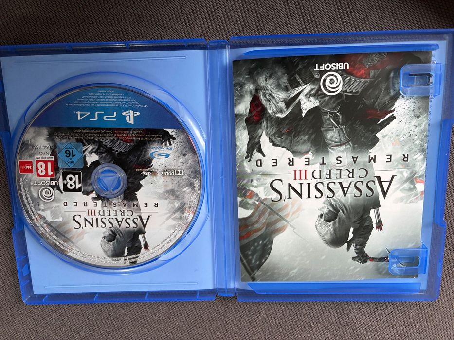 Assassin's Creed III Remastered + All Solo DLC PS4+PS5