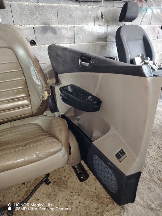 Interior passat b6 piele