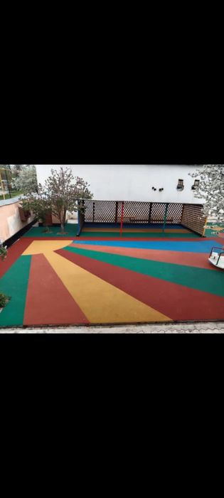 Резиновое покрытие из резиновой крошки