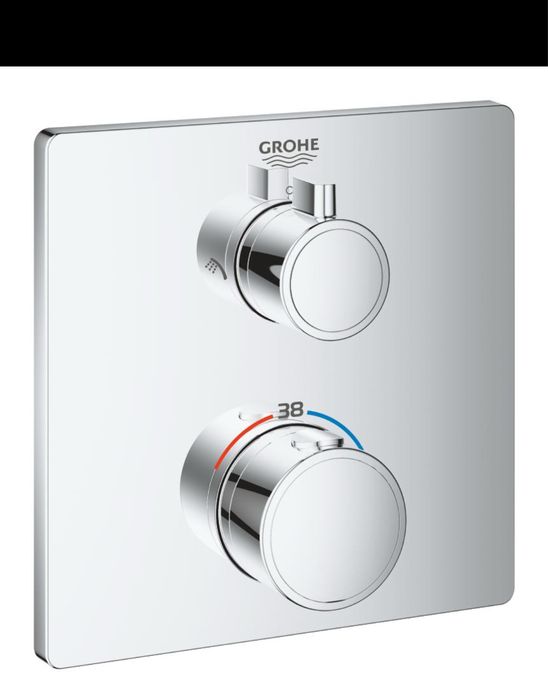Baterie cada/dus ingropata termostata Grohe