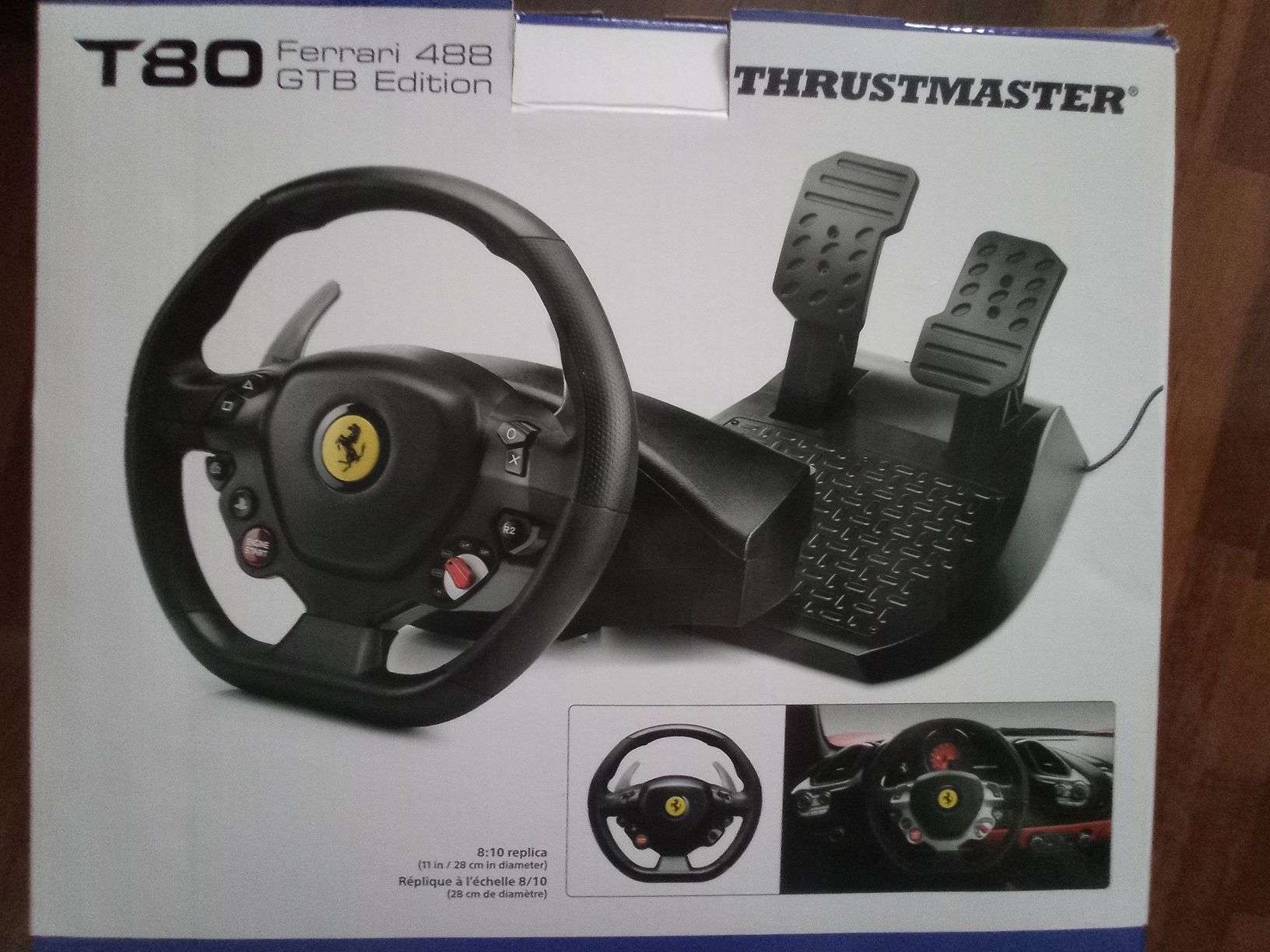 Волан с педали Thrustmaster T80