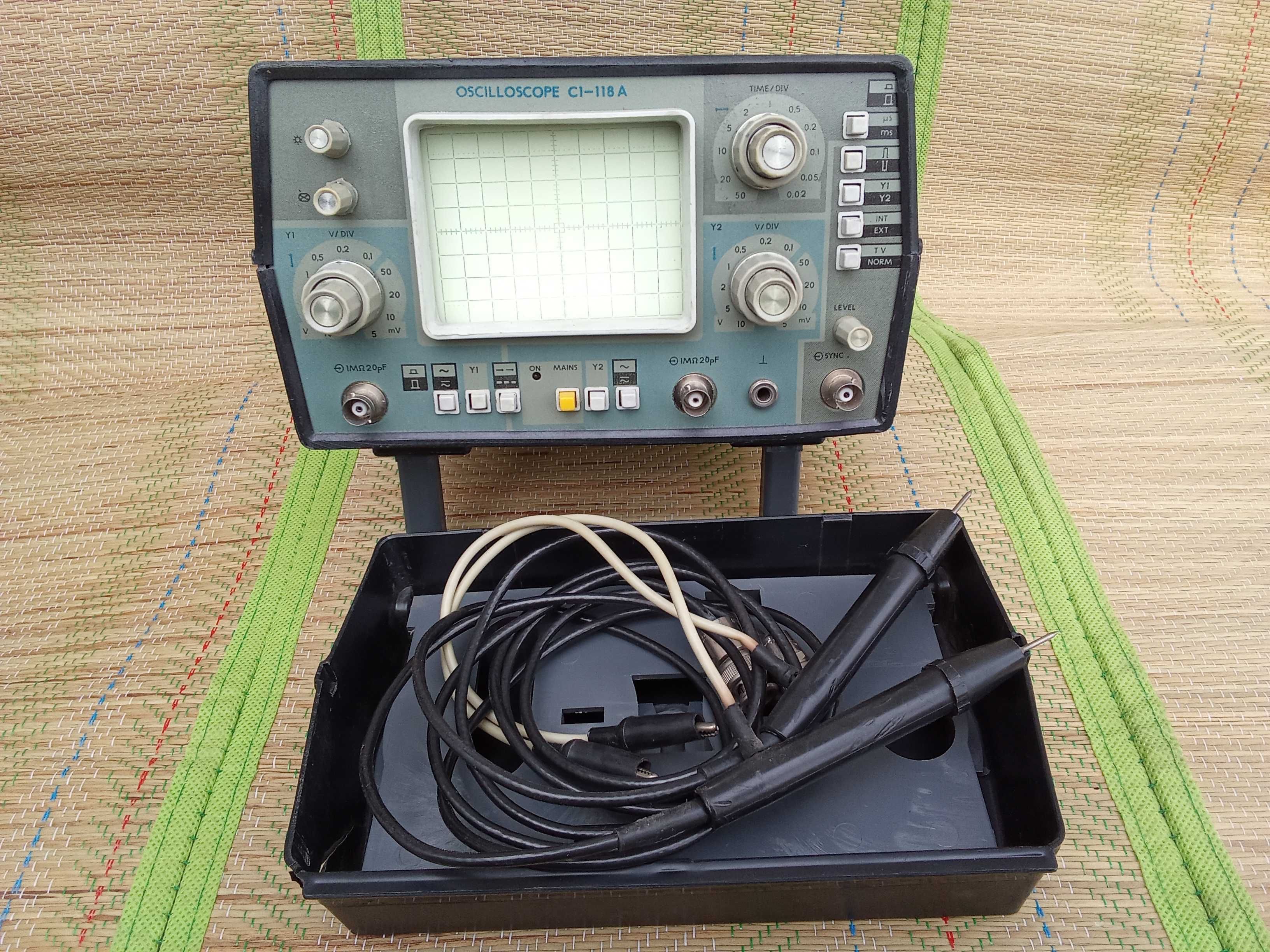 Осцилоскоп С1-11А – Двуканален, 2x20 MHz | Почти нов