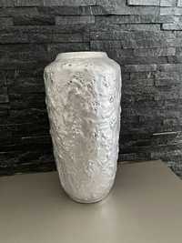 Vază ceramică argintie