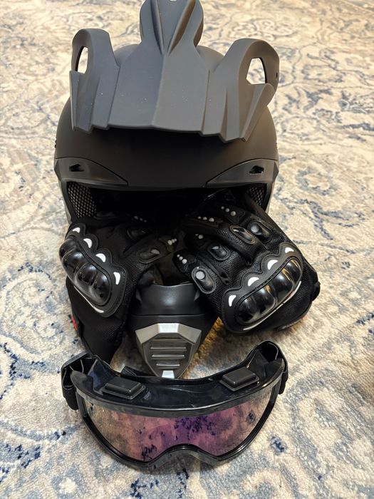 Casca ATV MotoCross  negru mat