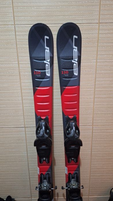 Set schiuri copii 110cm-clapari ski-casca, bete